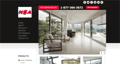 Desktop Screenshot of ntlshutters.com